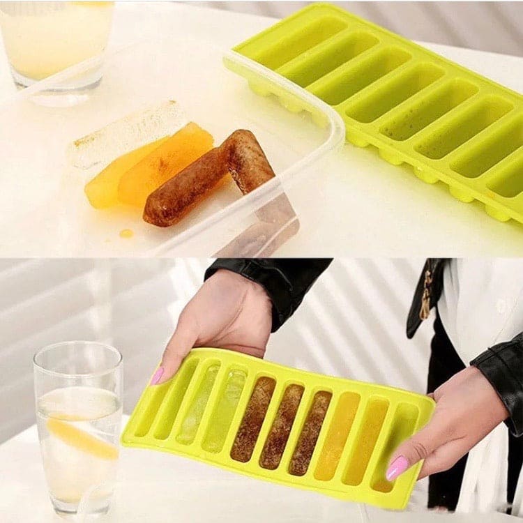 Cylindrical Ice Cube Tray, Silicone Ice Molds Cylindrical Ice Cube Tray, Silicone Ice Molds